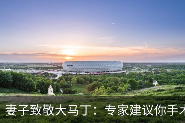 妻子致敬大马丁：专家建议你手术，而你却选择带伤征战世界杯